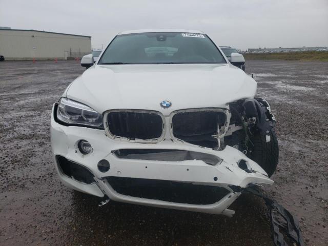 5UXKU6C55F0F94344 - 2015 BMW X6 XDRIVE50I WHITE photo 5