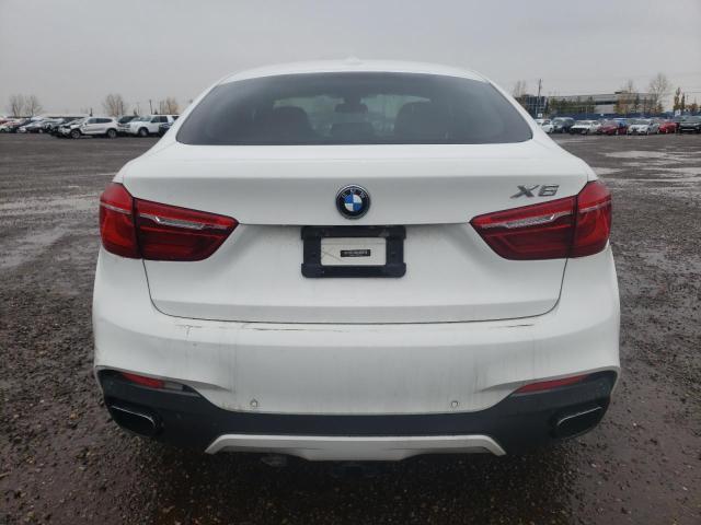 5UXKU6C55F0F94344 - 2015 BMW X6 XDRIVE50I WHITE photo 6