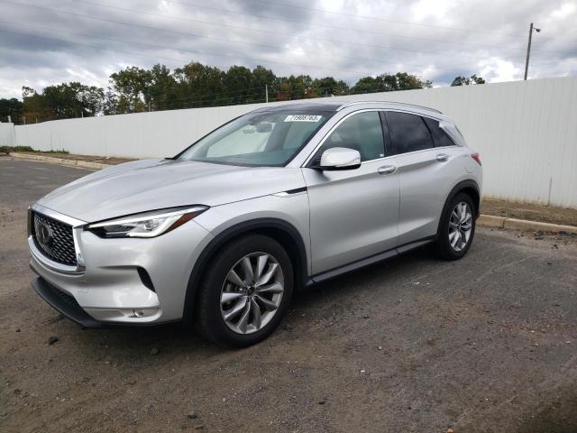 3PCAJ5BB5MF115214 - 2021 INFINITI QX50 LUXE SILVER photo 1