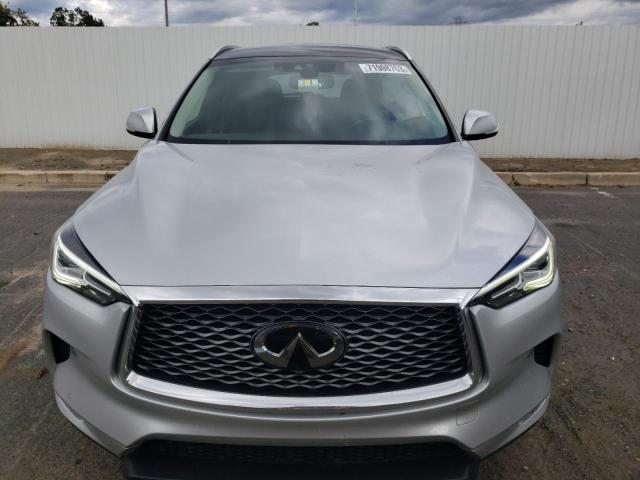 3PCAJ5BB5MF115214 - 2021 INFINITI QX50 LUXE SILVER photo 5