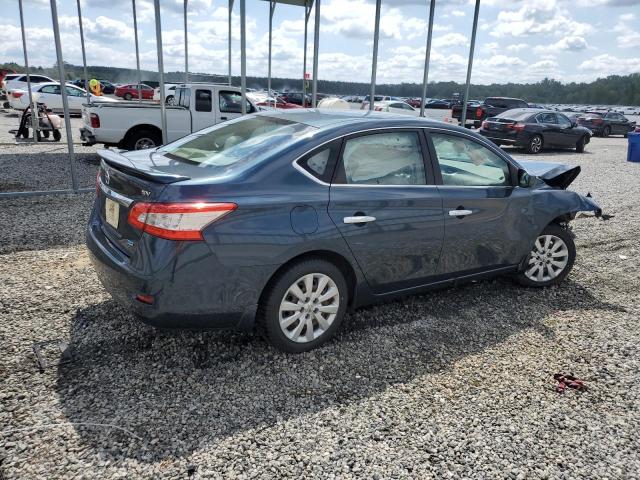 3N1AB7AP5DL796825 - 2013 NISSAN SENTRA S Niebieski zdjęcie 3