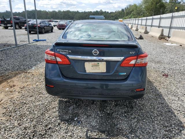 3N1AB7AP5DL796825 - 2013 NISSAN SENTRA S Niebieski zdjęcie 6