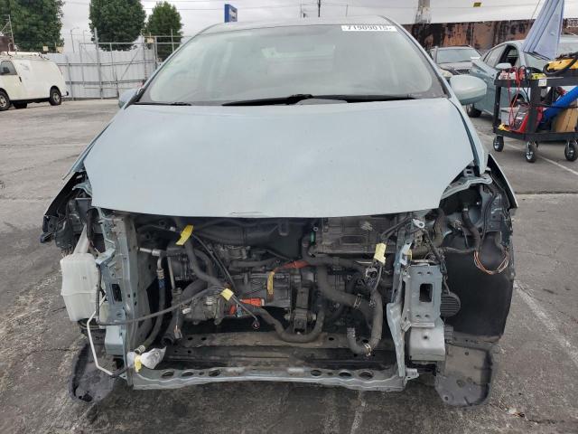 JTDKN3DPXC3006300 - 2012 TOYOTA PRIUS PLUG TURQUOISE photo 5