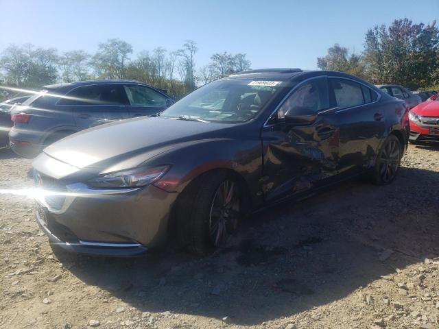 JM1GL1WY0J1300562 - 2018 MAZDA 6 GRAND TOURING RESERVE GRAY photo 1