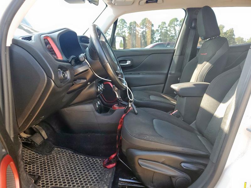 ZACCJBCB5HPE52633 - 2017 JEEP RENEGADE TRAILHAWK WHITE photo 7