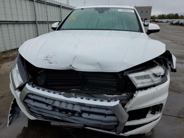 WA1CNAFY3J2215907 - 2018 AUDI Q5 PRESTIGE WHITE photo 5