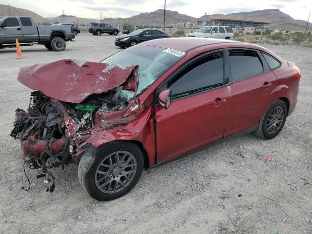1FADP3F27DL335256 - 2013 FORD FOCUS SE RED photo 1