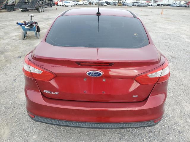 1FADP3F27DL335256 - 2013 FORD FOCUS SE RED photo 6