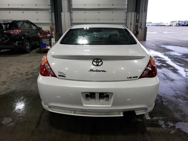 4T1CA38P04U015427 - 2004 TOYOTA CAMRY SOLA SE WHITE photo 6