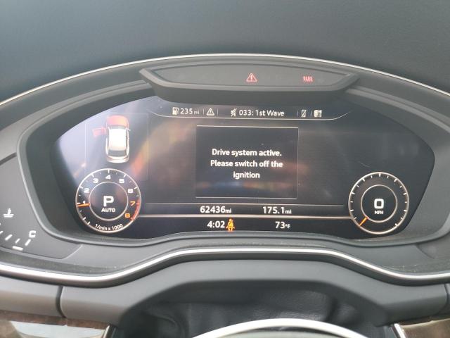 WA1BNAFYXK2120936 - 2019 AUDI Q5 PREMIUM PLUS GRAY photo 9