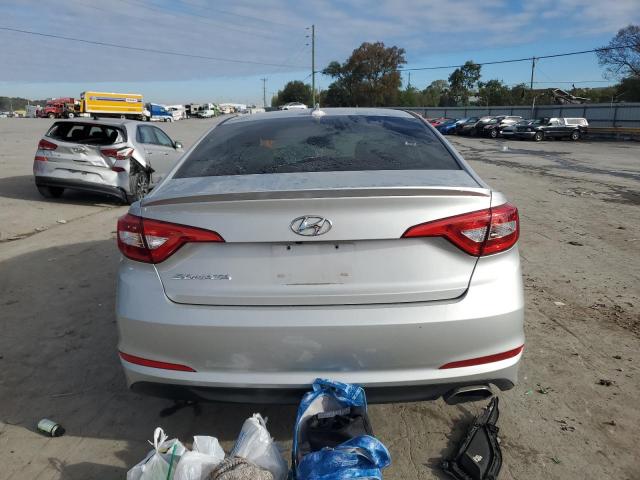 5NPE24AFXHH537905 - 2017 HYUNDAI SONATA SE SILVER photo 6