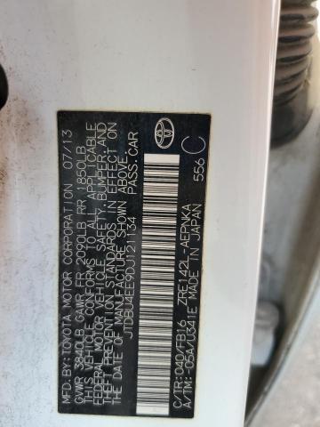 JTDBU4EE9DJ121134 - 2013 TOYOTA COROLLA BASE Ağ foto 12