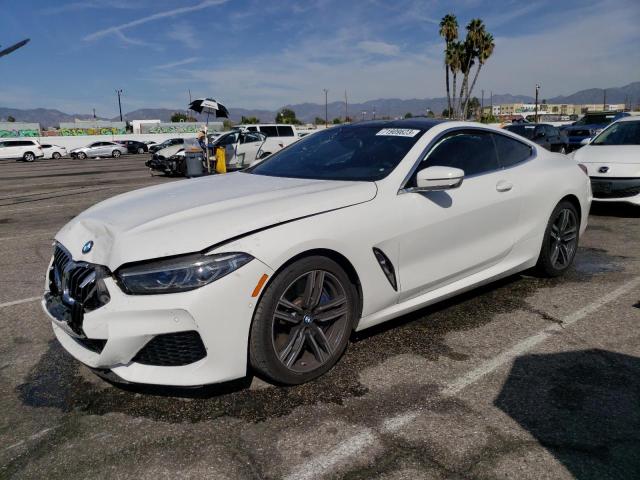 WBABC4C54KBJ35792 - 2019 BMW M850XI WHITE photo 1