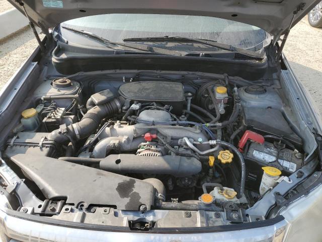 JF2SH636X9H766886 - 2009 SUBARU FORESTER 2.5X PREMIUM Сріблястий фото 12
