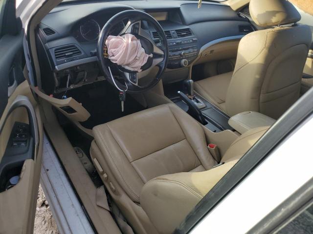 1HGCS12889A018903 - 2009 HONDA ACCORD EXL WHITE photo 8