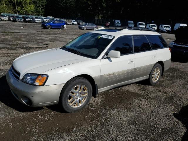 4S3BH6860Y6673179 - 2000 SUBARU LEGACY OUTBACK LIMITED WHITE photo 1