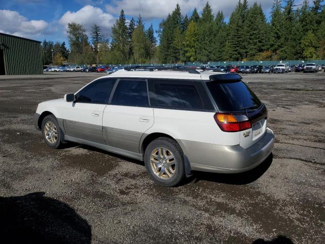 4S3BH6860Y6673179 - 2000 SUBARU LEGACY OUTBACK LIMITED WHITE photo 2