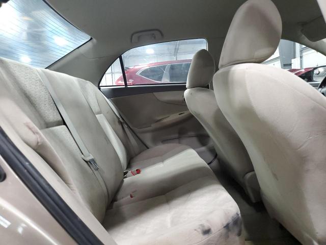 1NXBU40E79Z097876 - 2009 TOYOTA COROLLA BASE TAN photo 10