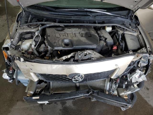 1NXBU40E79Z097876 - 2009 TOYOTA COROLLA BASE TAN photo 11