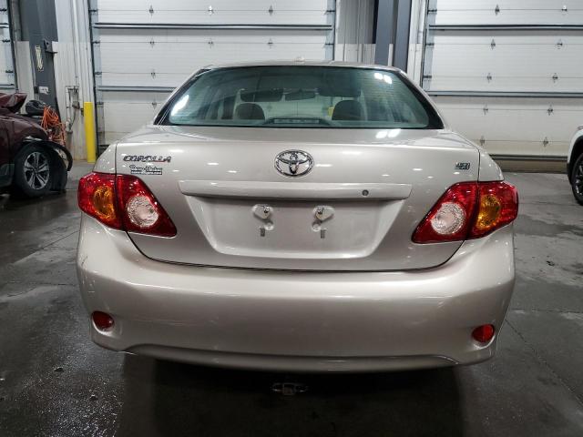 1NXBU40E79Z097876 - 2009 TOYOTA COROLLA BASE TAN photo 6