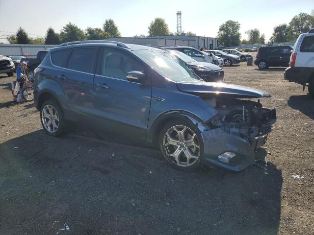 1FMCU9J91JUC44345 - 2018 FORD ESCAPE TITANIUM 蓝色 照片 4