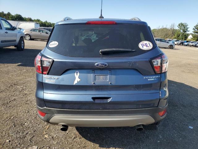1FMCU9J91JUC44345 - 2018 FORD ESCAPE TITANIUM 蓝色 照片 6