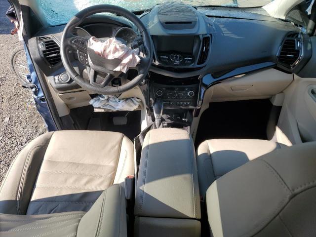 1FMCU9J91JUC44345 - 2018 FORD ESCAPE TITANIUM 蓝色 照片 8