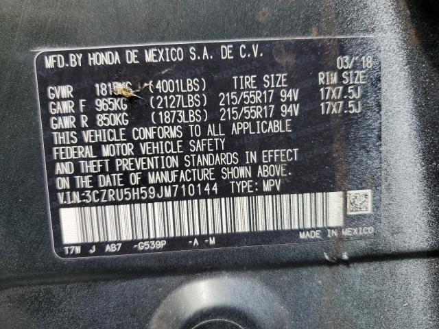 3CZRU5H59JM710144 - 2018 HONDA HR-V EX Yaşıl foto 14