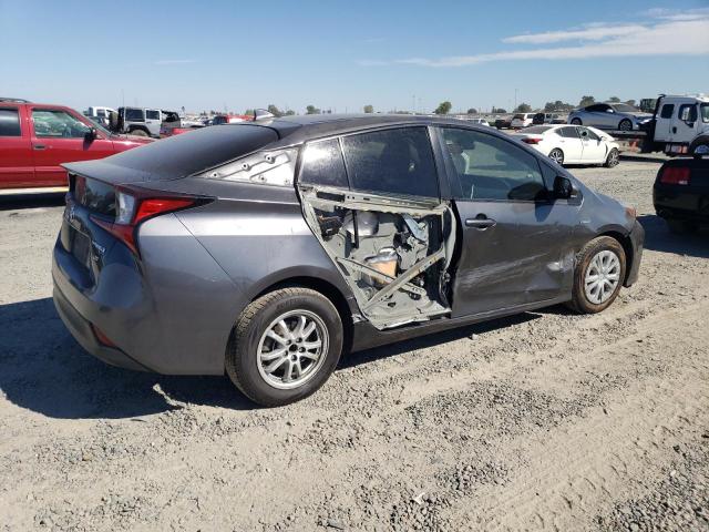 JTDKARFU2K3093173 - 2019 TOYOTA PRIUS GRAY photo 3