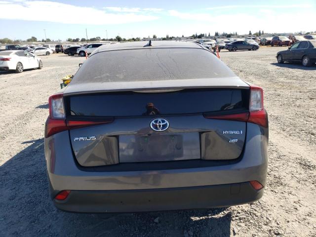JTDKARFU2K3093173 - 2019 TOYOTA PRIUS GRAY photo 6