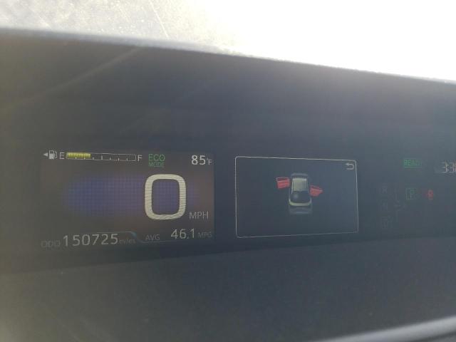 JTDKARFU2K3093173 - 2019 TOYOTA PRIUS GRAY photo 9