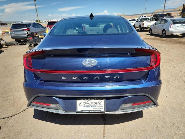 5NPEG4JAXMH117609 - 2021 HYUNDAI SONATA SE 蓝色 照片 6
