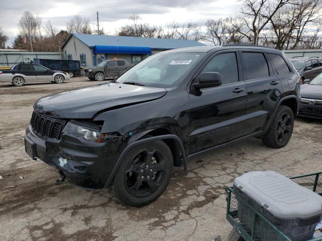 1C4RJFAG6JC436595 - 2018 JEEP GRAND CHER LAREDO BLACK photo 1