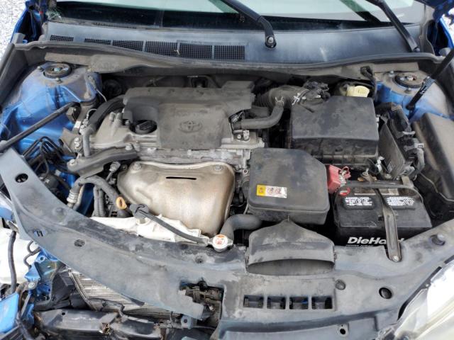 4T1BF1FKXHU806126 - 2017 TOYOTA CAMRY LE BLUE photo 11
