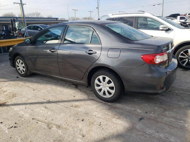 2T1BU4EE4BC634462 - 2011 TOYOTA COROLLA LE BASE GRAY photo 2