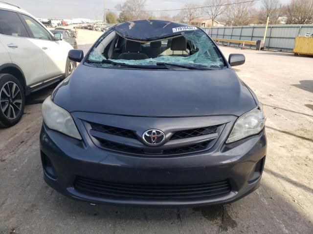 2T1BU4EE4BC634462 - 2011 TOYOTA COROLLA LE BASE GRAY photo 5