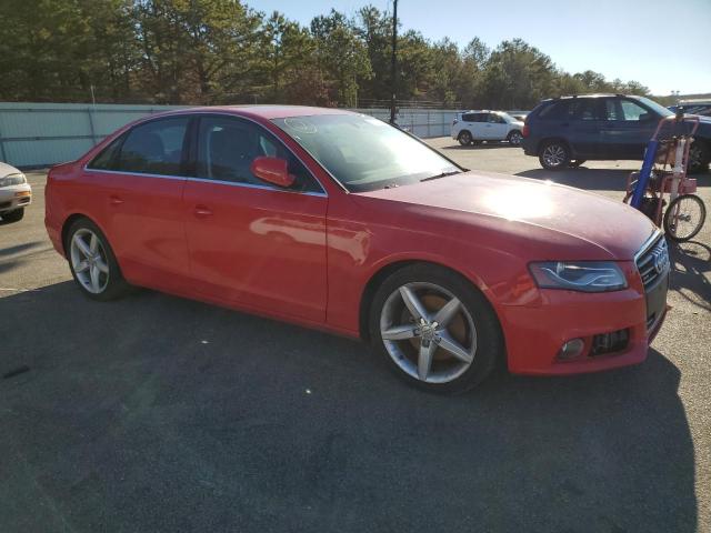 WAUKFBFLXBN023227 - 2011 AUDI A4 PRESTIGE RED photo 4