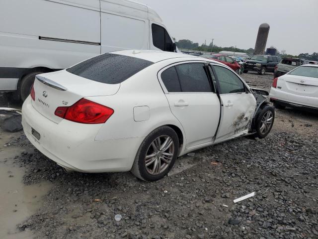 JN1CV6AP9DM305575 - 2013 INFINITI G37 BASE WHITE photo 3