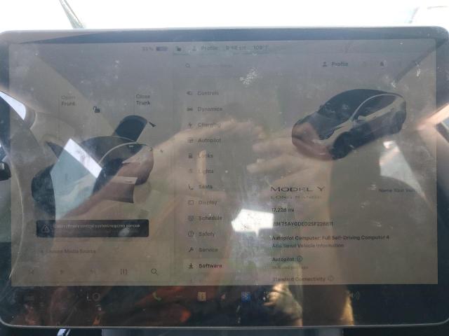 7SAYGDED2SF226811 - 2025 TESLA MODEL Y 灰色 照片 9