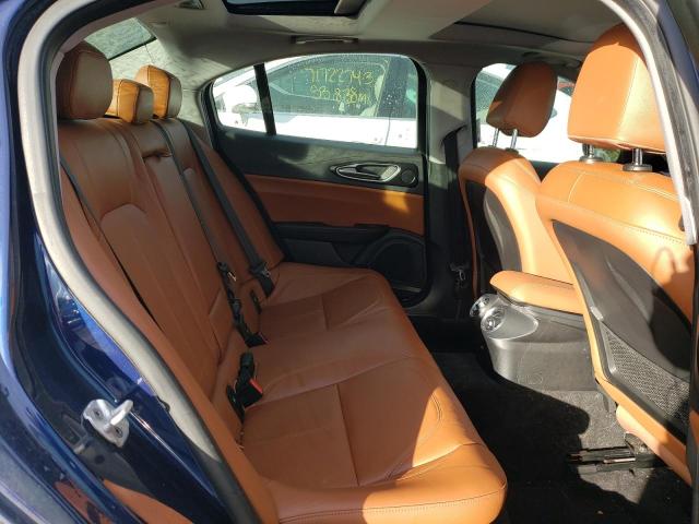 ZARFAEDN6H7549429 - 2017 ALFA ROMEO GIULIA Q4 BLUE photo 10