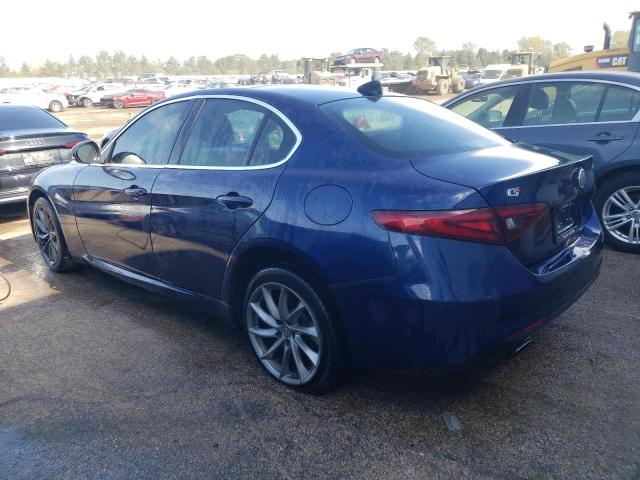 ZARFAEDN6H7549429 - 2017 ALFA ROMEO GIULIA Q4 BLUE photo 2