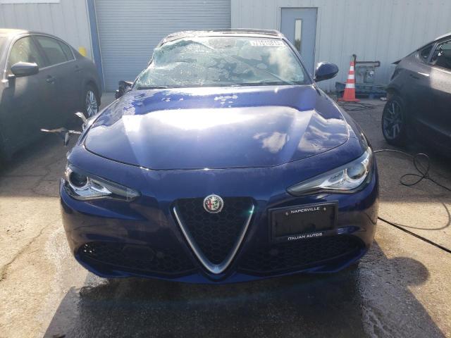 ZARFAEDN6H7549429 - 2017 ALFA ROMEO GIULIA Q4 BLUE photo 5