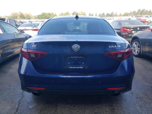 ZARFAEDN6H7549429 - 2017 ALFA ROMEO GIULIA Q4 BLUE photo 6