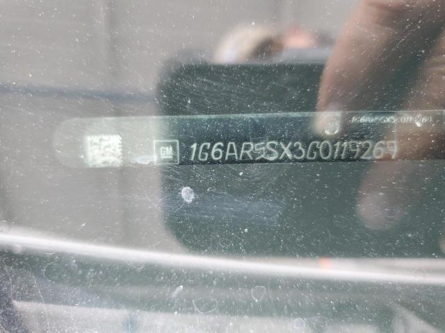 1G6AR5SX3G0119269 - 2016 CADILLAC CTS LUXURY COLLECTION WHITE photo 12