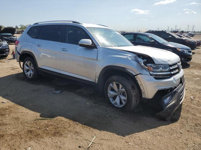 1V2KR2CA1JC590934 - 2018 VOLKSWAGEN ATLAS SE Արծաթագույն լուսանկար 4