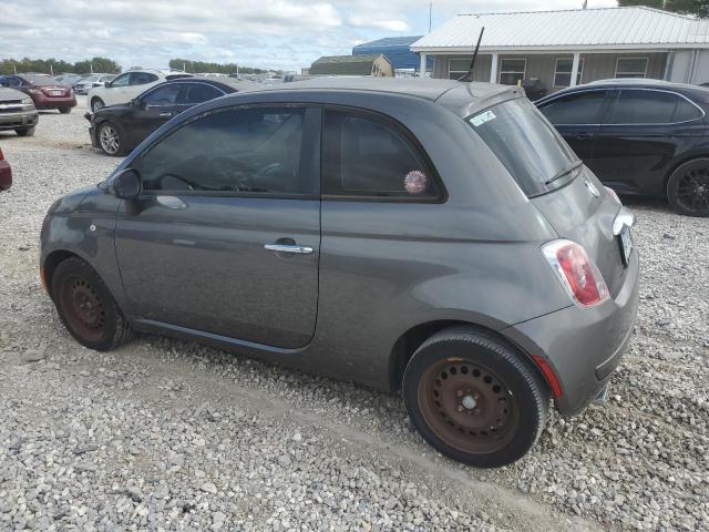 3C3CFFAR7DT554256 - 2013 FIAT 500 POP GRAY photo 2