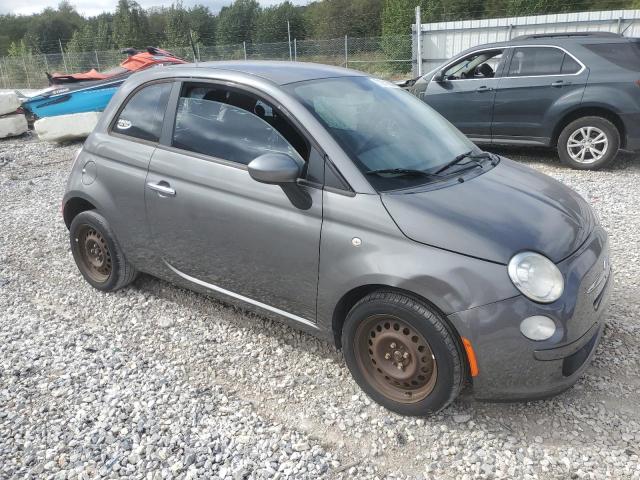 3C3CFFAR7DT554256 - 2013 FIAT 500 POP GRAY photo 4