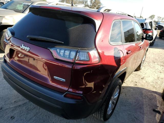 1C4PJLCB4LD541723 - 2020 JEEP CHEROKEE LATITUDE MAROON photo 3