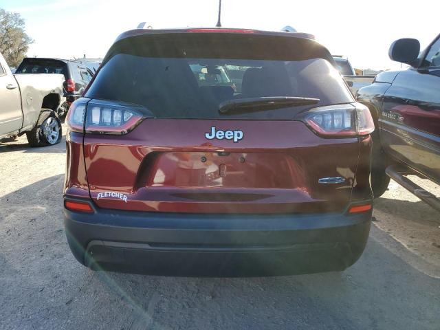 1C4PJLCB4LD541723 - 2020 JEEP CHEROKEE LATITUDE MAROON photo 6