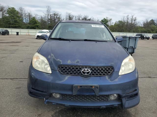 2T1KR32E53C116538 - 2003 TOYOTA COROLLA MA XR BLUE photo 5